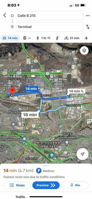 Otay Studio Great Patio Near Otay Crossing & Airport Tijuana Exteriör bild